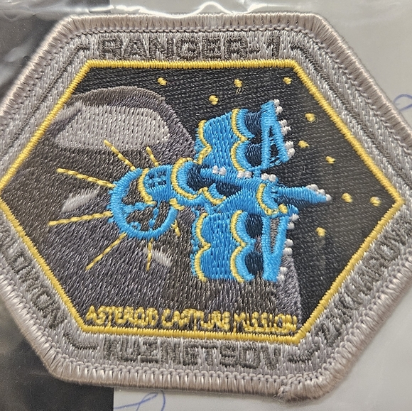 For All Mankind Patch Ranger-1 Asteroid Capture Mission Embroidered Iron On - Picture 4 of 4